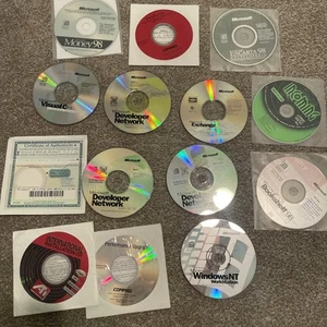 13 CD software sistema Windows computer vintage dischi sviluppatore Visual C++ ecc - Foto 1 di 10