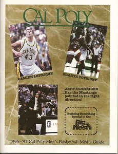 1996-97 Cal Poly San Luis Obispo Basketball Media Guide - Picture 1 of 1