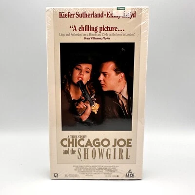Chicago Joe and the Showgirl VHS Watermark Sealed Tape Actual Pictures Fast Ship Foto 1 de 4