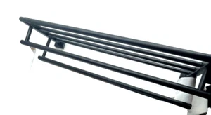 Alise 23" Shelf Towel bar for bathroom wall with double towel bar. - Picture 1 of 5