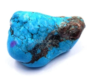 112.50 Ct Rough Natural SKY- Blue Turquoise EGL Certified LOOSE Gemstone 5ARL - Picture 1 of 6
