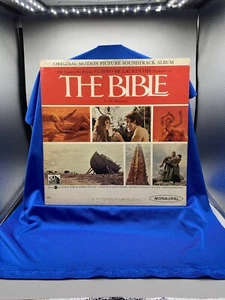 The Bible Movie Soundtrack Rare Original Vinyl 1966 - Foto 1 di 5