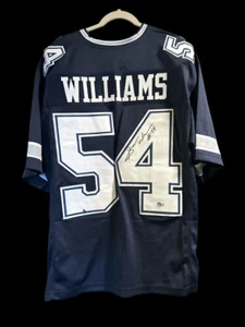 Cowboys Sam Williams Signed Custom Jersey (Beckett) - Picture 1 of 2