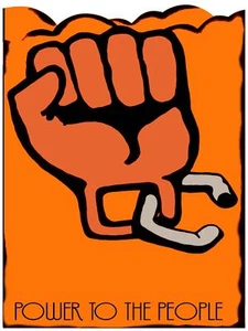 3137.Decorative Poster.Home room interior wall art decoration.Power to people - Picture 1 of 1