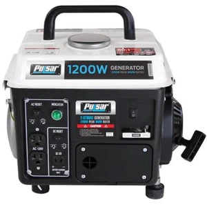 Pulsar 1200 Watt leiser tragbarer gasbetriebener Generator Haus Wohnmobil Camping Heckklappe - Bild 1 von 10