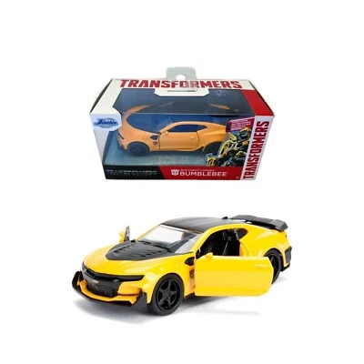 Jada Toys 2016 Chevy Camaro Bumblebee Transformers Modellino Auto Die Cast 1:32 - Immagine 1 di 4