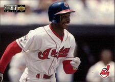 1996 Collector's Choice Baseball #410 Kenny Lofton TC