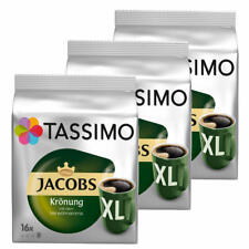 TASSIMO JACOBS Krönung XL,Kaffee,Arabica,KAPSEL,Gemahlen,Röstkaffee,3x16 T-DISCS