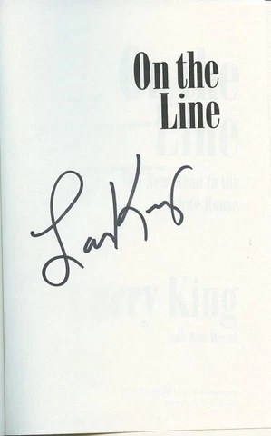 LARRY KING SIGNED AUTOGRAPHED HB BOOK W/ COA Cover