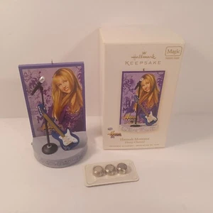 Hallmark Keepsake Christmas Ornament 2008 Disney Hannah Montana Magic Sound - Picture 1 of 13