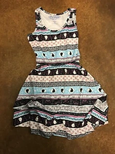 Disney Frozen Dress Size Small Juniors Elsa Anna WORN ONCE EUC Hot Topic Skater - Picture 1 of 2
