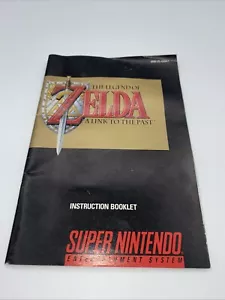 Legend of Zelda A Link to the Past solo manuale SNES autentico - Foto 1 di 7