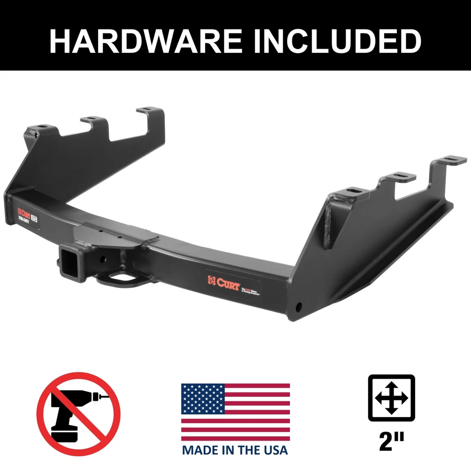 CURT 1999-2013 GMC Sierra 1500 All Xtra Duty Clase 5 Enganche, 2" Foto 1 de 4