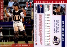 Dayton Buller 2010 Grandstand Huntsville Stars #NNO Card *AutographDen*