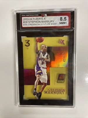 Fleer E-x Essential Credentials 2003 #36 Stephon Marbury/67 Foto 1 de 4