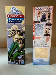 DC Heroclix Justice League 1 Booster de un ladrillo sellado 2007 fuera de imprenta aug - Imagen 1 de 4