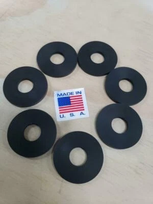 AAR Premium Grade Rubber Washers 5/8" ID x 1" OD x 1/8" Thick FREE SHIPPING USA.