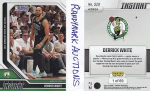 Derrick White BOSTON CELTICS 2023-24 PANINI INSTANT WHITE-HOT #529 x/69 - Bild 1 von 1