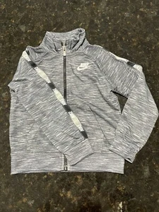 Nike Size 3T Track Jacket Toddler Boys Girls Gray Zipper Front Pockets - Picture 1 of 4