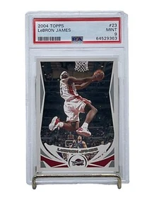Lebron James 2004 Topps #23 Cleveland Cavaliers PSA 9 MINT (645) Basketball Card - Picture 1 of 4