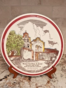 Mission San Diego de Alcala 14" Round Ceramic Platter, Vernon Kilns - Picture 1 of 5