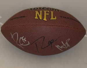 Michael Gallup, Randall Cobb & DeMarcus Lawrence Dallas Cowboys signiert Football - Bild 1 von 1