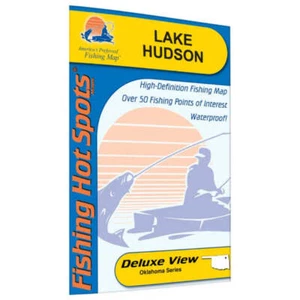 Mapa de pesca del lago Hudson-A347 - Imagen 1 de 1