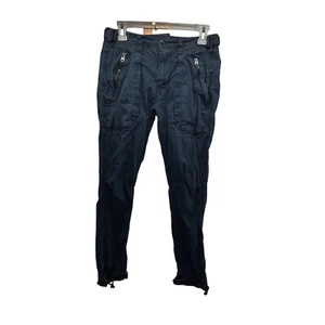 Abercrombie & Fitch Men's Blue cargo pants 29x30 Rustic Athletic Slim Zip Ankles - Picture 1 of 8