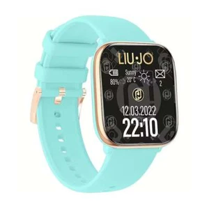 Womens Smartwatch LIU JO LUXURY VOICE RAINBOW SWLJ155 Silicone Turquoise - Picture 1 of 1