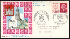 1970 - FDC Briefumschlag 1.Tag** / Marianne de Scheffer - Briefmarkendruckerei.Yv.4468 - Bild 1 von 2