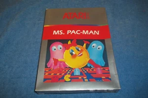 BRAND NEW NOS ATARI 2600 MS. PAC-MAN GAME IN FACTORY SEALED & S/W BOX 7800 - Picture 1 of 2