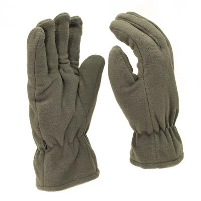 Guantes Mil-Tec Hombres Cálidos Vellón THINSULATE™ Forro Oliva OD Invierno Equipo táctico Foto 1 de 3