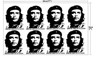 Ernesto Che Guevara temporärer abnehmbarer Tattoo Transfer Papier Körper Kunst Aufkleber - Bild 1 von 2