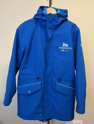 Parka con capucha y chaqueta acolchada con cremallera Super Bowl LII talla grande Crew 52 Volunteer Foto 1 de 4