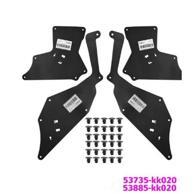 Fender Liners Set w/Clips For Toyota Hilux 2015-2024 53885-KK020 53735-KK020 Car — 第 1/4 张图片