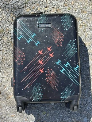 Star Wars Luggage Carry On American Tourister Hardside Spinner Galaxy Black - Image 1 of 4