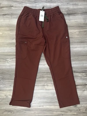 Exfoliante Figs W_Dowa cintura alta relajado pierna recta vino A46001 talla mediana P Foto 1 de 4