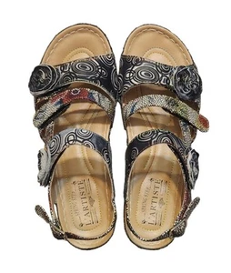 Sandalia L'Artiste By Spring Step Joelina con correa al tobillo marrón US 9 EUR 40 - Imagen 1 de 21