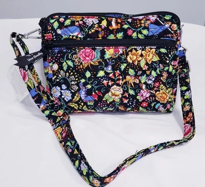 Vera Bradley Disney Classics on the Green Triple Compartment Crossbody EXACT NWT - Image 1 of 4