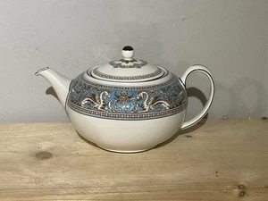 Wedgwood Turquoise Florentine Teapot - Picture 1 of 6