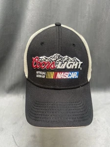 Coors Light Official Beer of NASCAR Hat Raised Logo Front Stretch Fit Back Logo - Bild 1 von 19