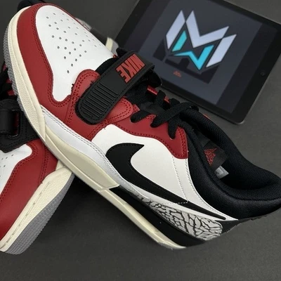 Nike Air Jordan Legacy 312 Low Hombre’s 13 Blanco Rojo Negro Vela CD7069-106 Foto 1 de 4