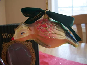 ADORNO PERDIZ WATERFORD 1ª ED SIN USAR, EN CAJA RELIQUIAS - Imagen 1 de 5