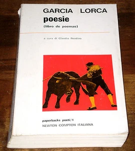 GARCIA LORCA POESIE Libro de Poemas 2° ristampa NEWTON COMPTON Paperbacks 1971 - Picture 1 of 1