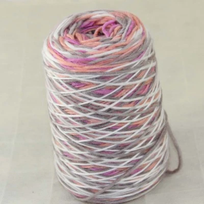 New Soft Multi Color 1Cone Of 500g Woolen Thick Yarn Hand Knitting Crochet Yarn - Image 1 of 4