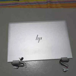 Hp EliteBook X360 1030 G2 TOP LID COVER + HINGES . FREE CRACKED SCREEN INCLUDED. - Picture 1 of 3