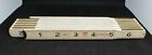 Vintage All American Folding Ruler Rule Ruler Wood Brass Exc. Condition