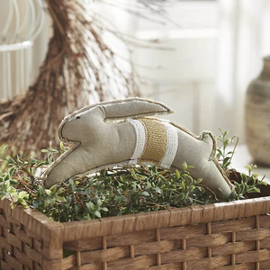 Spring In Bloom Leaping Bunny Pillow 6.6x10 VHC Brands - Picture 1 of 6