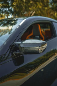 Pre Preg Carbon Fiber Mirror Covers for BMW M3 G80 M4 G82 M2 G87 G42 M240i M340i - Picture 1 of 14