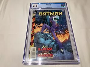 Batman 563 CGC 9.8 NM/M White Pages No Man's Land Joker Campbell 1999 - Picture 1 of 17